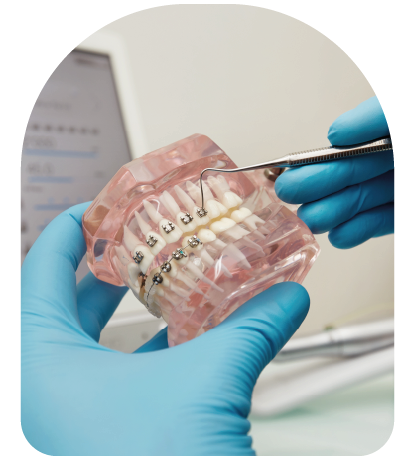 consulta de ortodontia para avaliação dentária